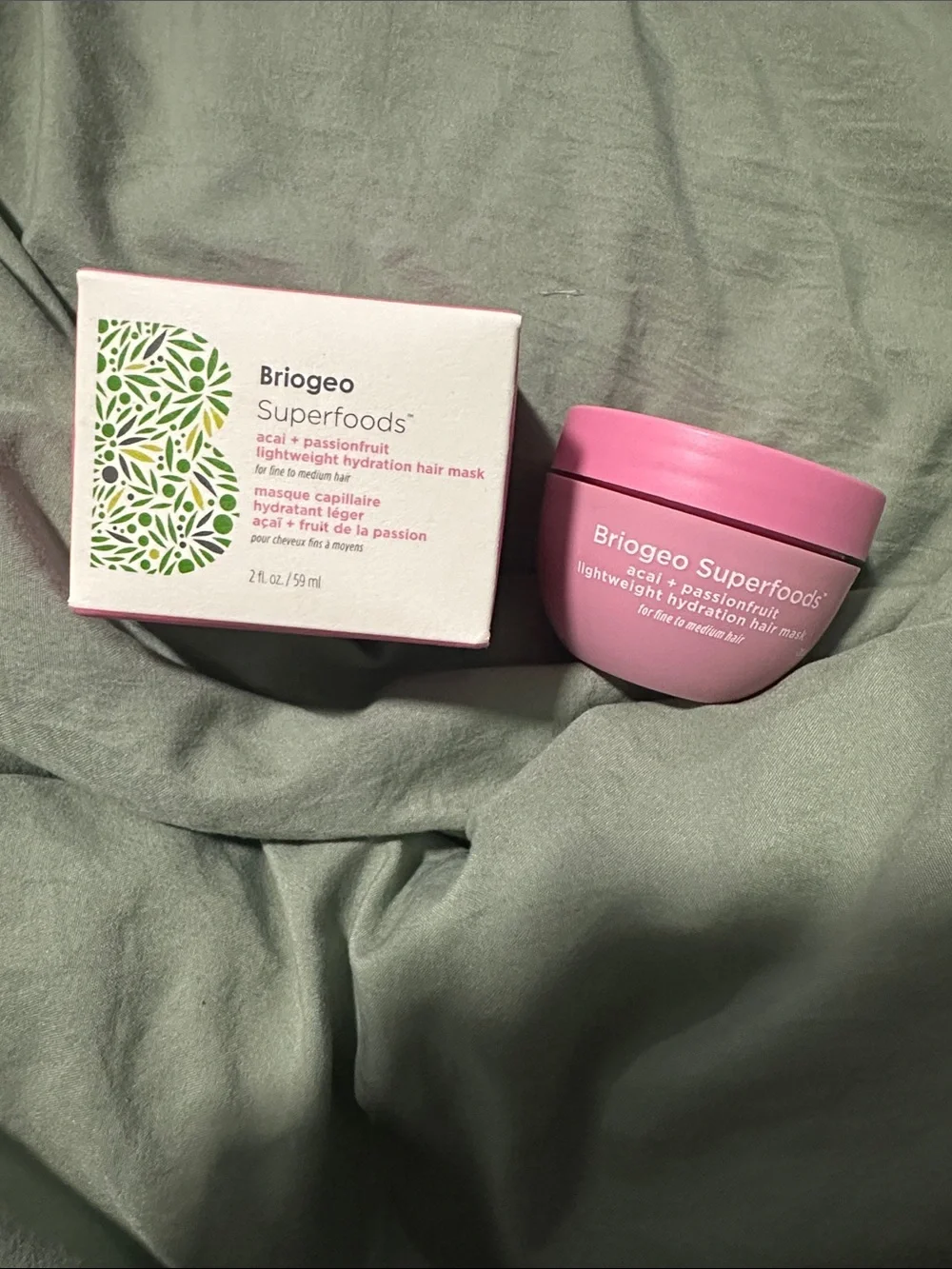 $8 Briogeo superfoods lightweight hydration hair mask